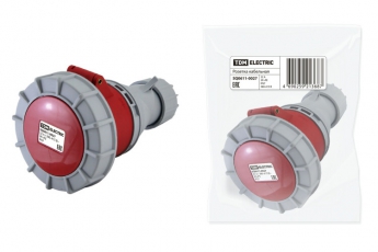Розетка кабельная IP67 32А 3Р+РЕ 380В | SQ0611-0027 | TDM