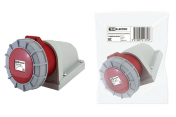 Розетка наружной установки IP67 16А 3Р+РЕ 380В | SQ0611-0029 | TDM