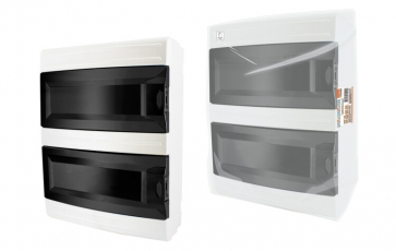 Бокс пластиковый навесной ЩРН-ПМ-24 модуля IP41 Народный | SQ0901-1106 | TDM