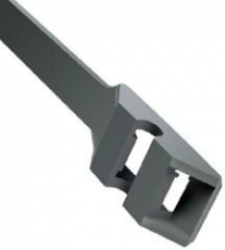 Кабельный хомут с горизонтальным замком (не разъемный) КСГ 9х260 черный (100 шт)  | SQ0524-0002 | TDM