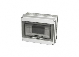 Бокс пластиковый навесной ЩРН-П-8 модулей IP65 | SQ0908-0002 | TDM