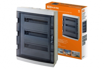 Бокс пластиковый навесной ЩРН-П-54 модуля IP65 | SQ0908-0008 | TDM