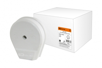 Вилка ВШ 32А 250В 2Р+РЕ белая | SQ1812-0007 | TDM