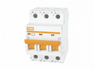 Выключатель автоматический трехполюсный ВА47-29 13А D 4,5кА | SQ0206-0172 | TDM