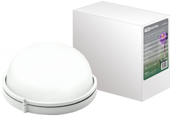 Светильник светодиодный пылевлагозащищенный для ЖКХ ДПО LED ЖКХ 1101 16Вт 5000К IP54 матированный с датчиком | SQ0329-0031 | TDM