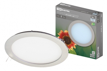 Светильник светодиодный встраиваемый Downlight ДВО СВО (хром) 18Вт 4000К IP20 опал | SQ0329-0016 | TDM