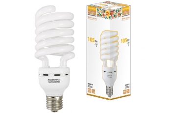 Лампа энергосберегающая КЛЛ 105Вт Е40 840 cпираль НЛ-HS | SQ0347-0047 | TDM