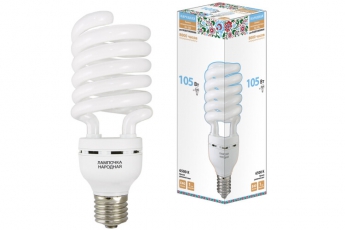 Лампа энергосберегающая КЛЛ 105Вт Е40 865 cпираль НЛ-HS | SQ0347-0048 | TDM