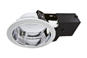 Светильник встраиваемый под лампу ЛВО 03 Downlight 2х20Вт КЛЛ Е27 IP20 | SQ0342-0025 | TDM