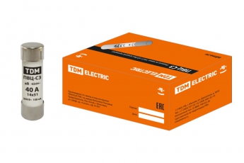 Вставка плавкая ПВЦ-С3 14х51 aR (быстродействующая) 40А | SQ0729-0053 | TDM