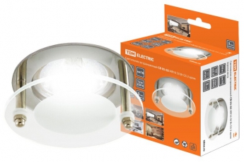 Светильник точечный встраиваемый под лампу СВ 05-02 MR16 50Вт G5.3 хром | SQ0359-0018 | TDM