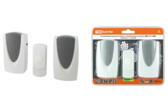 Звонок ЗБР-21/1-36М (беспр., роз., 2 звонка) | SQ1901-0012 | TDM