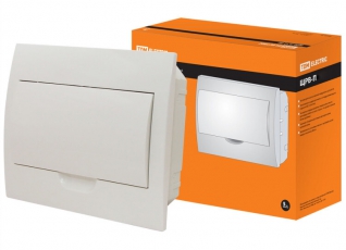 Бокс пластиковый встраиваемый ЩРВ-П-6 модулей (б) IP40 | SQ0904-0002 | TDM