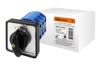 Кулачковый переключатель КПУ11-10/203 (1-0-2 3р (возврат)) | SQ0715-0106 | TDM