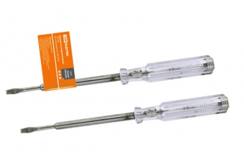 Отвертка-пробник (индикатор) 190 мм, 100-500В 