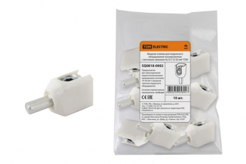 Клемма вводная для модульного оборудования изолированная с винтовым зажимом AL/CU 16-50 мм2 | SQ0818-0002 | TDM