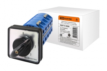 Кулачковый переключатель КПУ11-63/136 (0-1-2-3 3р) | SQ0715-0090 | TDM