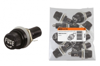 Держатель для плавких вставок ДПВ 5х20 D=13 | SQ0216-0101 | TDM