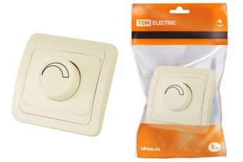 Светорегулятор (RL, 600Вт) поворотный сл. кость 