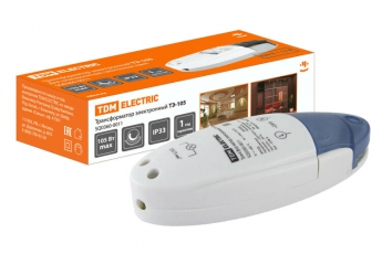 Трансформатор электронный ТЭ-105 220В/12В 35-105Вт | SQ0360-0011 | TDM