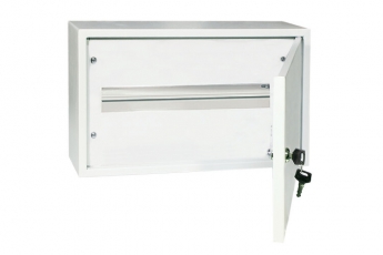 Корпус металлический ЩРН-18М с полунадрезным окном на задней стенке (265х440х120), IP31 Народный | SQ0905-0714 | TDM