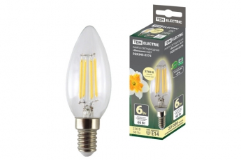 Лампа светодиодная свеча 