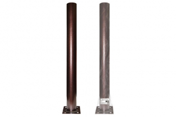 Опора металлическая садово-парковая, h=600 мм, d=57 мм, цвет медь TDM | SQ0330-0425 | TDM