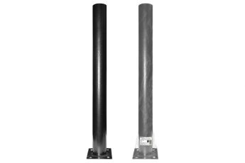 Опора металлическая садово-парковая, h=600 мм, d=57 мм, цвет черный TDM | SQ0330-0422 | TDM