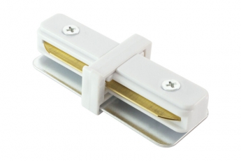 Коннектор для шинопровода осветительного I-образный TLC-01-WH-I белый | SQ0369-0321 | TDM