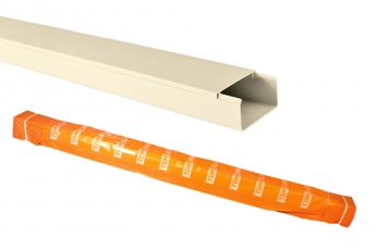 Кабель-канал 20х10 слоновая кость (100м) | SQ0402-0504 | TDM