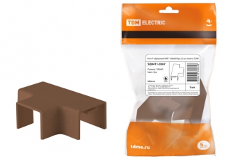 Угол Т-образный КМТ 100х60 бук (2 шт./комп.) | SQ0411-0367 | TDM