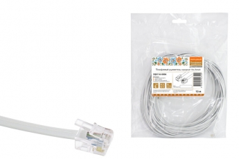 Телефонный удлинитель народный 15м, белый | SQ0116-0006 | TDM