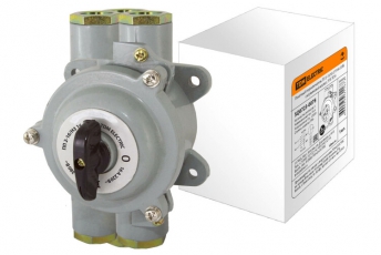 Пакетный переключатель ПП 2-16/Н3 2П 16А 220В, силуминовый корпус, IP56 | SQ0723-0078 | TDM