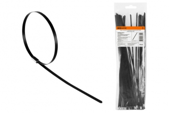 Хомут стальной с полимерным покрытием ХСП (304) 7,9х600 (50шт) | SQ0582-0121 | TDM