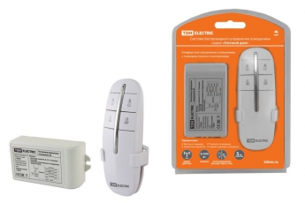 Комплект для беспроводного управления освещением ПУ2-МK-4 (4 канала) 
