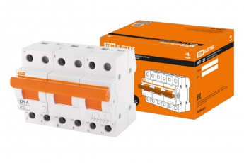 Переключатель модульный трехпозиционный МП-125 3P 125А | SQ0224-0048 | TDM