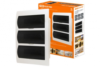 Бокс пластиковый встраиваемый ЩРВ-П-45 модулей IP40 | SQ0902-0011 | TDM