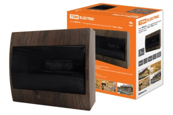 Бокс пластиковый навесной ЩРН-П-10 модулей  IP41 