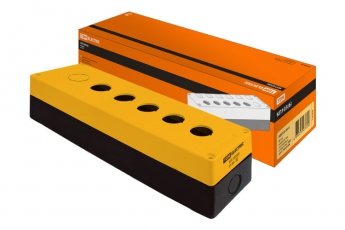 Корпус КП105(6) для кнопок 5(6) мест желтый  | SQ0705-0010 | TDM