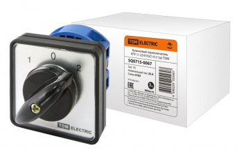 Кулачковый переключатель КПУ11-25/0102  | SQ0715-0067 | TDM