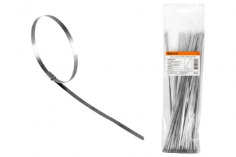 Хомут стальной ХС (304) 7,9х200 (50шт) | SQ0582-0015 | TDM