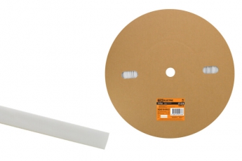 Термоусаживаемая трубка ТУТнг 12/6 белая (100 м/ролл)  | SQ0518-0022 | TDM