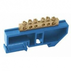 Изолятор на DIN рейку синий  | SQ0810-0002 | TDM