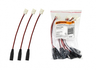 Коннектор для соединения светодиодной ленты шириной 10мм с драйвером (с разъемом) | SQ0331-0044 | TDM