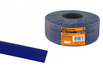 Термоусаживаемая трубка ТУТнг 25/12,5 синяя (50 м/ролл)  | SQ0518-0069 | TDM