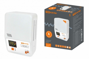 Стабилизатор напряжения ССР1-1-8 кВА электронный настенный | SQ1201-0027 | TDM