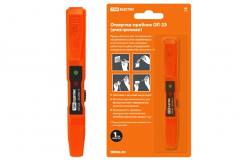 Отвертка-пробник ОП-2Э | SQ0501-0001 | TDM