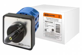 Кулачковый переключатель КПУ11-25/55  | SQ0715-0181 | TDM