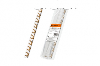 Шина соединительная 1П 100A FORK (вилка) 1м.  | SQ0802-0013 | TDM