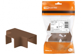 Угол Т-образный КМТ 25х16 бук (4 шт./комп.) | SQ0411-0363 | TDM